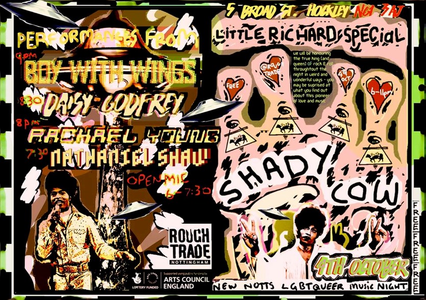 Shady Cow Poster